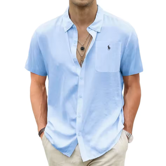 RL Men's Lightweight Hawaiian Shirt