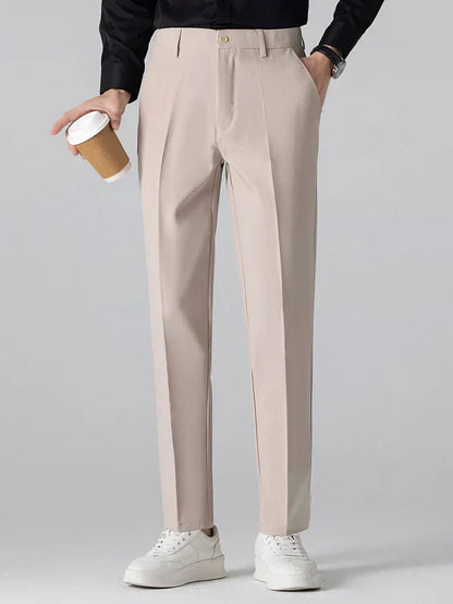 Slim tapered pants