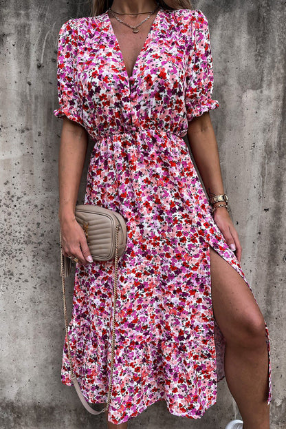 Georgia - Elegant Floral Dress