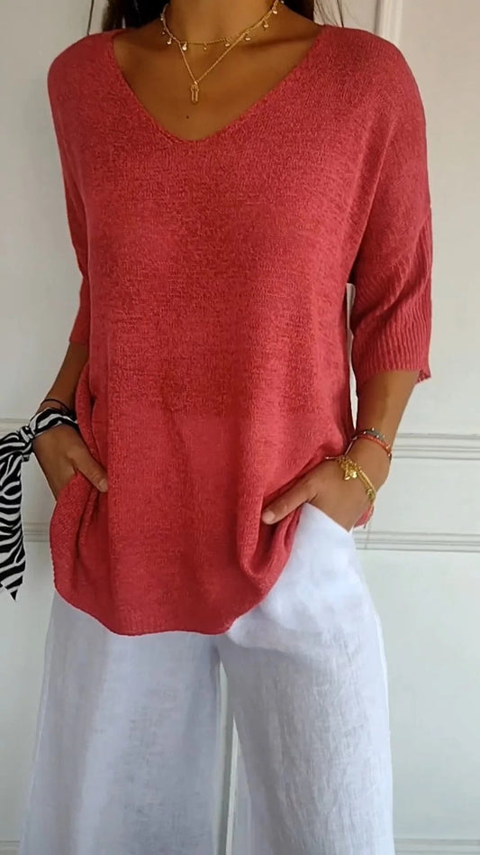 Anna - Chic Knit Top