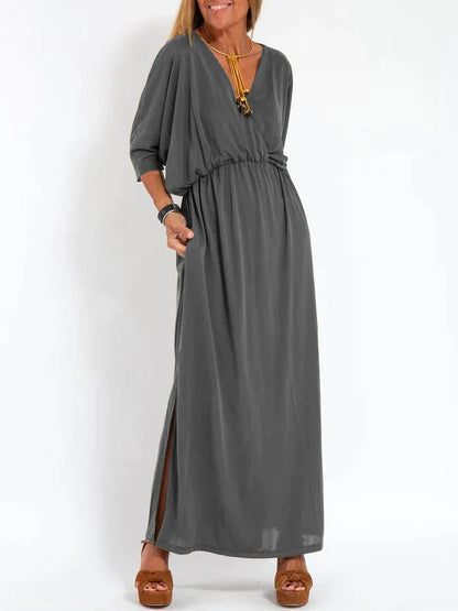Amélie - Casual V-Neck Dress