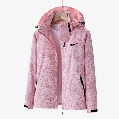 Women's Printed Hooded Jacket