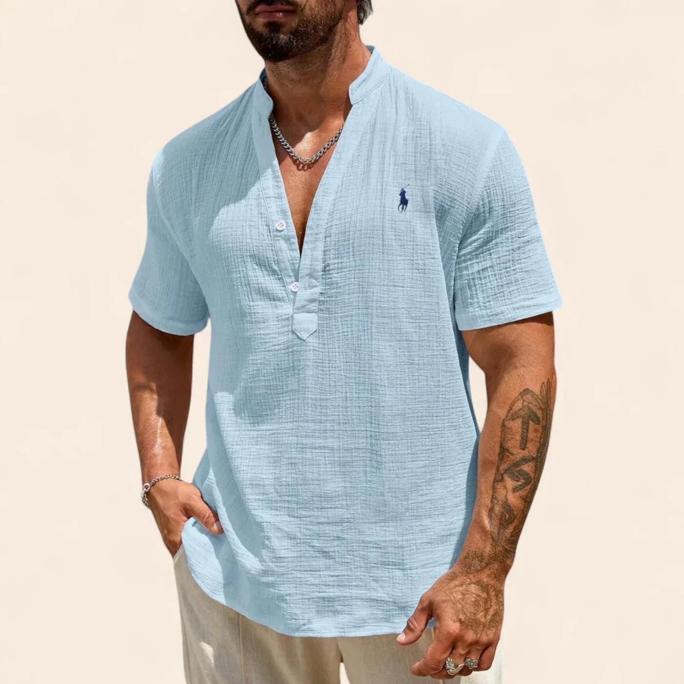 RL | PREMIUM LINEN SUMMER SHIRT