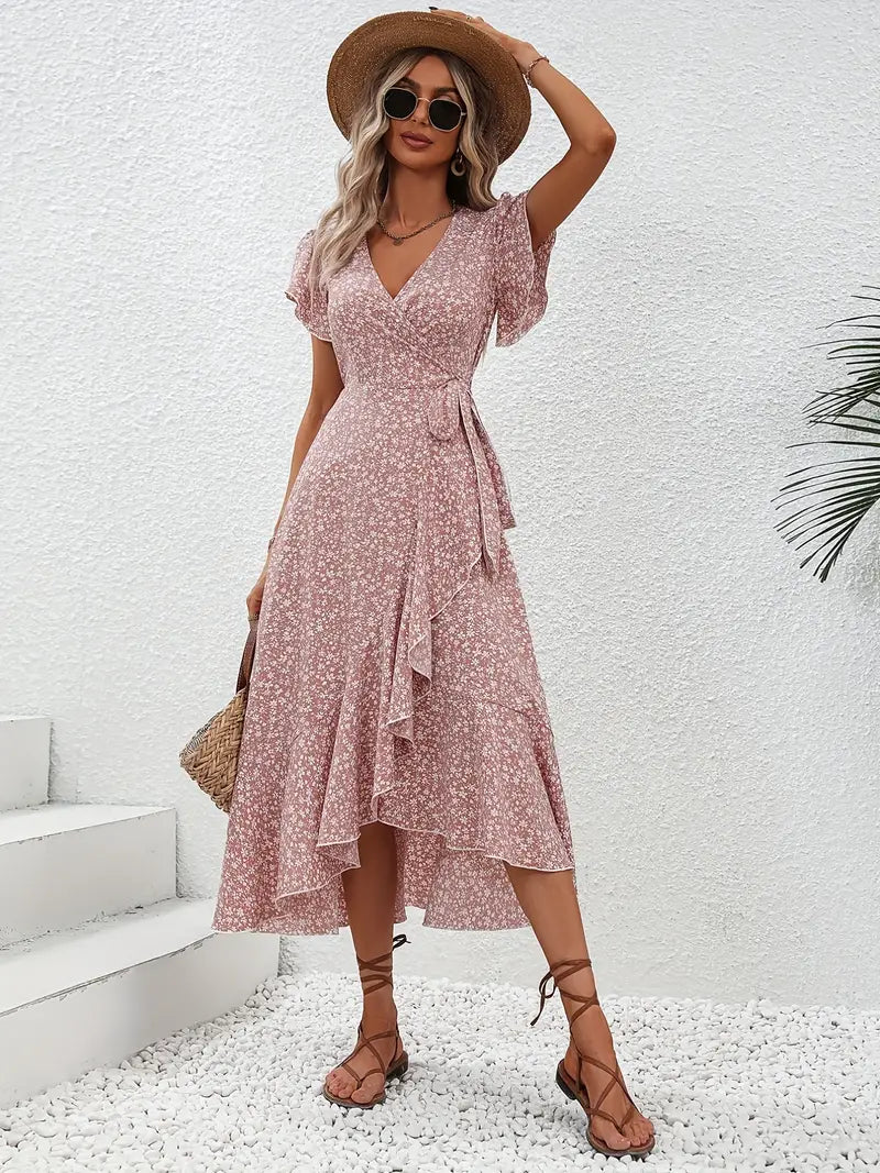 Miriam - Elegant Floral Dress