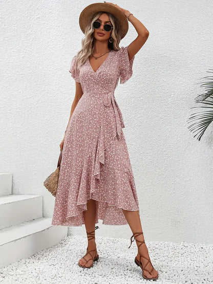 Miriam - Elegant Floral Dress