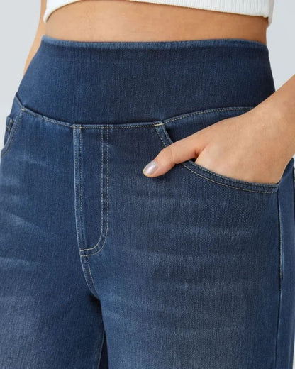 Ainsley - Comfortable Wide Leg Jeans