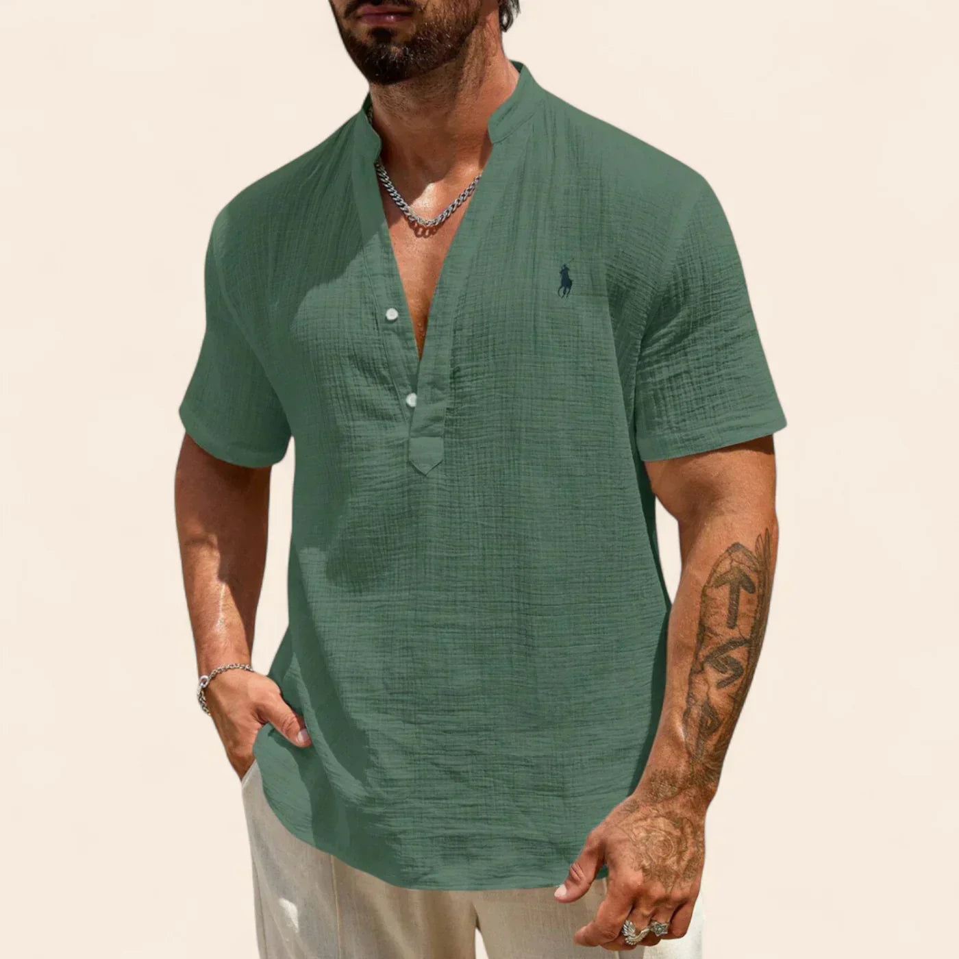 RL | PREMIUM LINEN SUMMER SHIRT