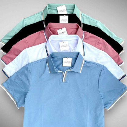 Antoine - Soft Silk Polo Shirt