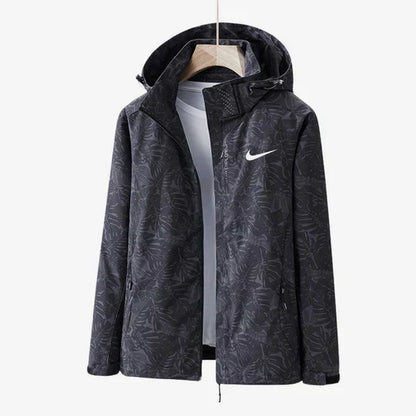 Women's Printed Hooded Jacket
