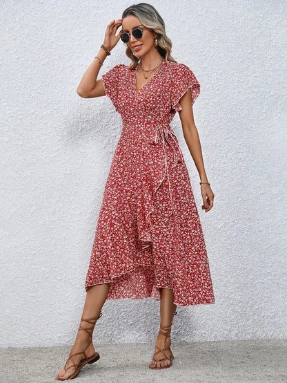Miriam - Elegant Floral Dress
