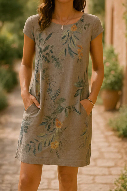 Elegant Linen Dress