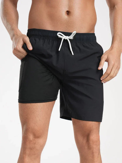 2 in 1 swim shorts