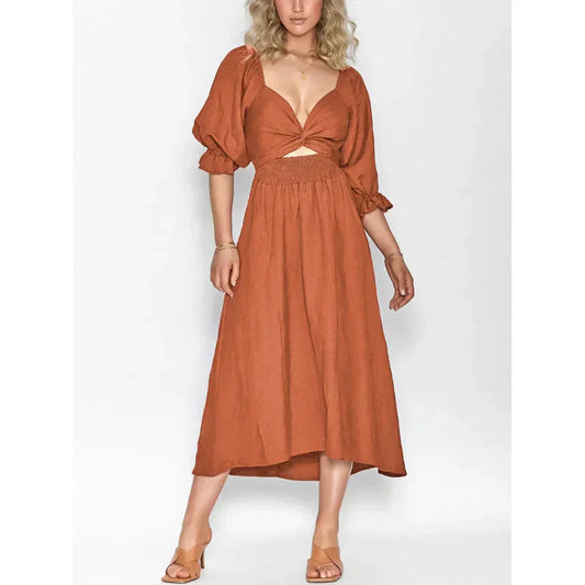 Kyara - Elegant Ruffled Dress