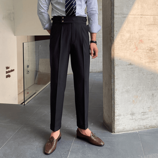 Edward - Elegant High Waisted Pants