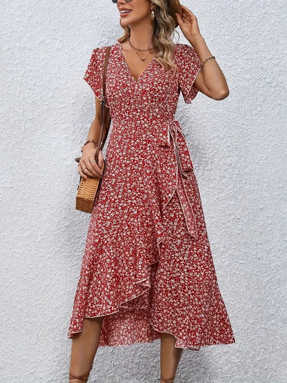 Miriam - Elegant Floral Dress