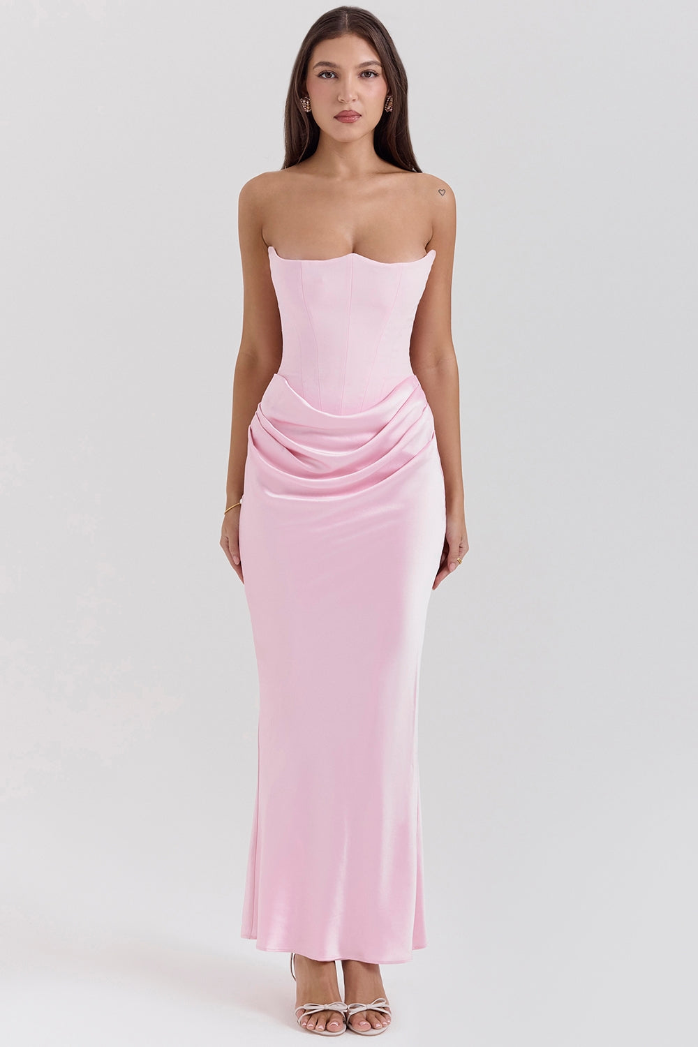 Lilly - Elegant Strapless Dress