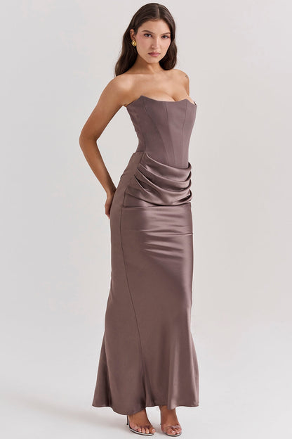 Lilly - Elegant Strapless Dress