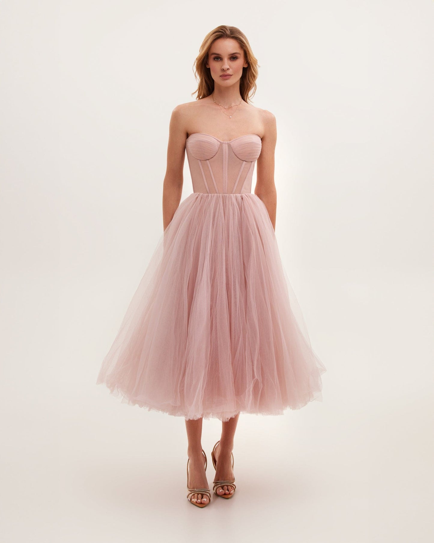 Judith - Elegant Strapless Dress